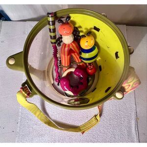 Just B Parum Pum Pum Drum Musical Instruments Set Bugs Play Toddler Kids Toys